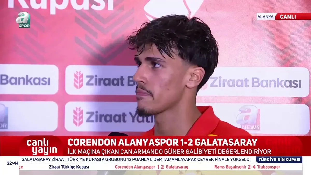 Can Armando Güner: Galatasarayımızda Gollerim Bir Başlangıç!