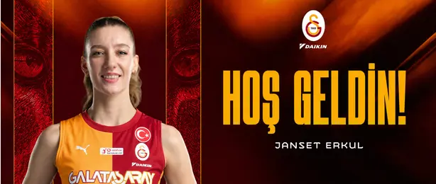 Galatasaray Daikin'e Tecrübeli Orta Oyuncu: Janset Cemre Erkul!