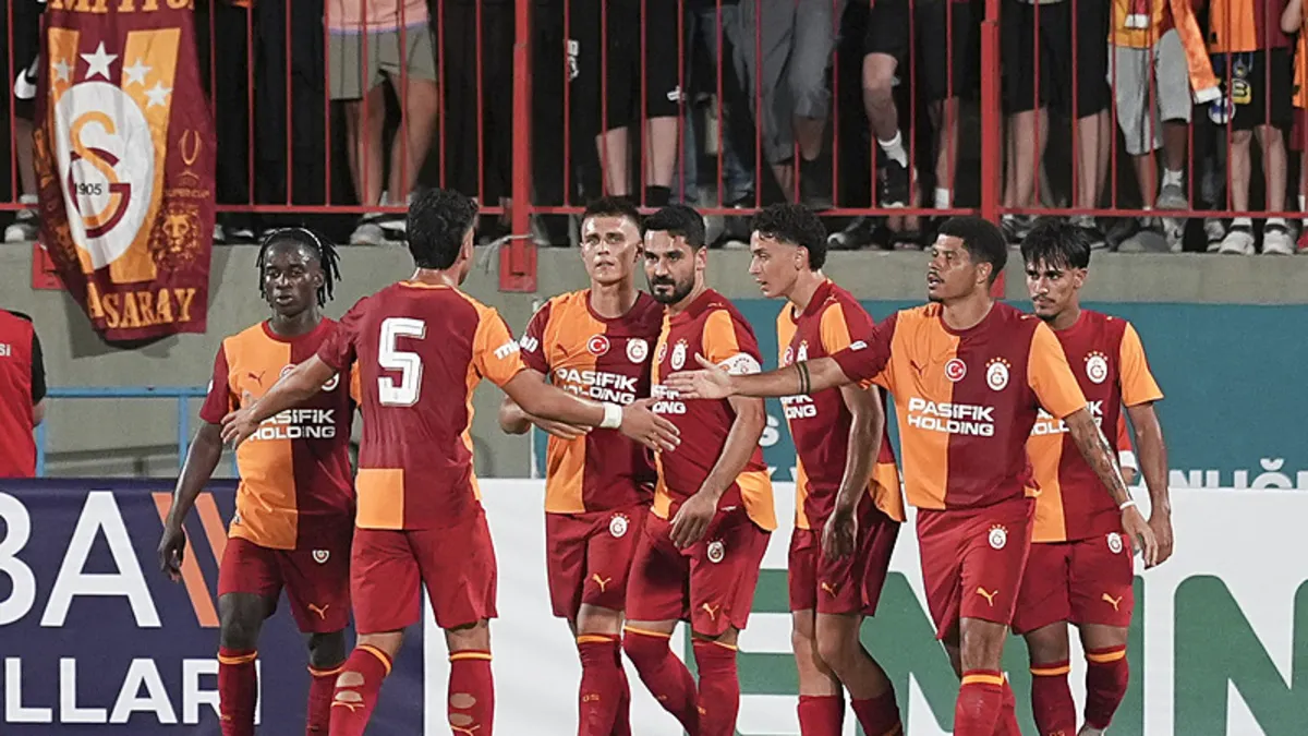 Galatasaray'dan Ümraniyespor'a Hazırlık Maçında 5 Gole Farklı Tarife!