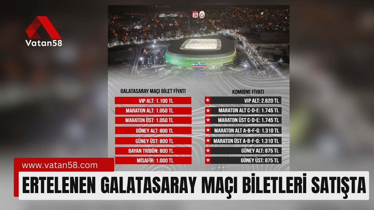Galatasarayımızın Deplasman Maçı Biletleri Satışta!