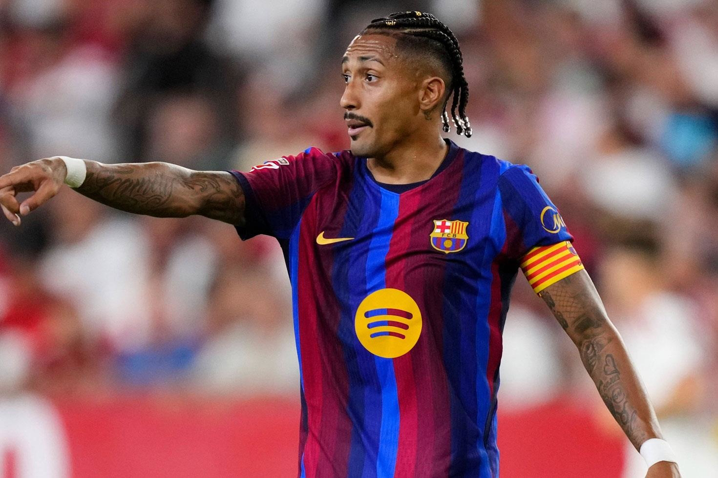 Raphinha Galatasaray Maçında Oynayacak mı? Barcelona'dan Açıklama Geldi!